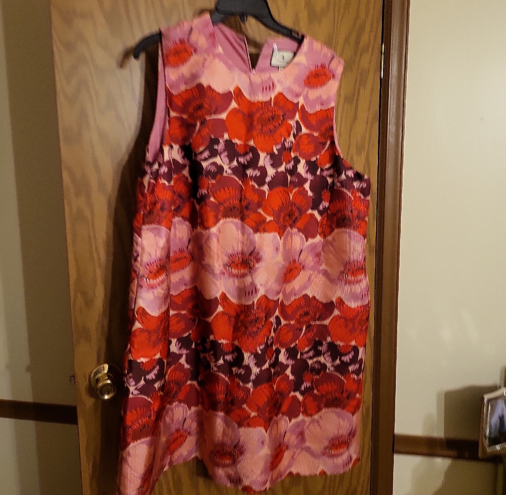 Tuckernuck Pink and Red Floral Kids Dress